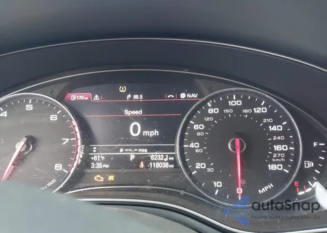 2012 Audi A7 Premium z USA, uszkodzony, nr VIN WAUYGAFCXCN112461